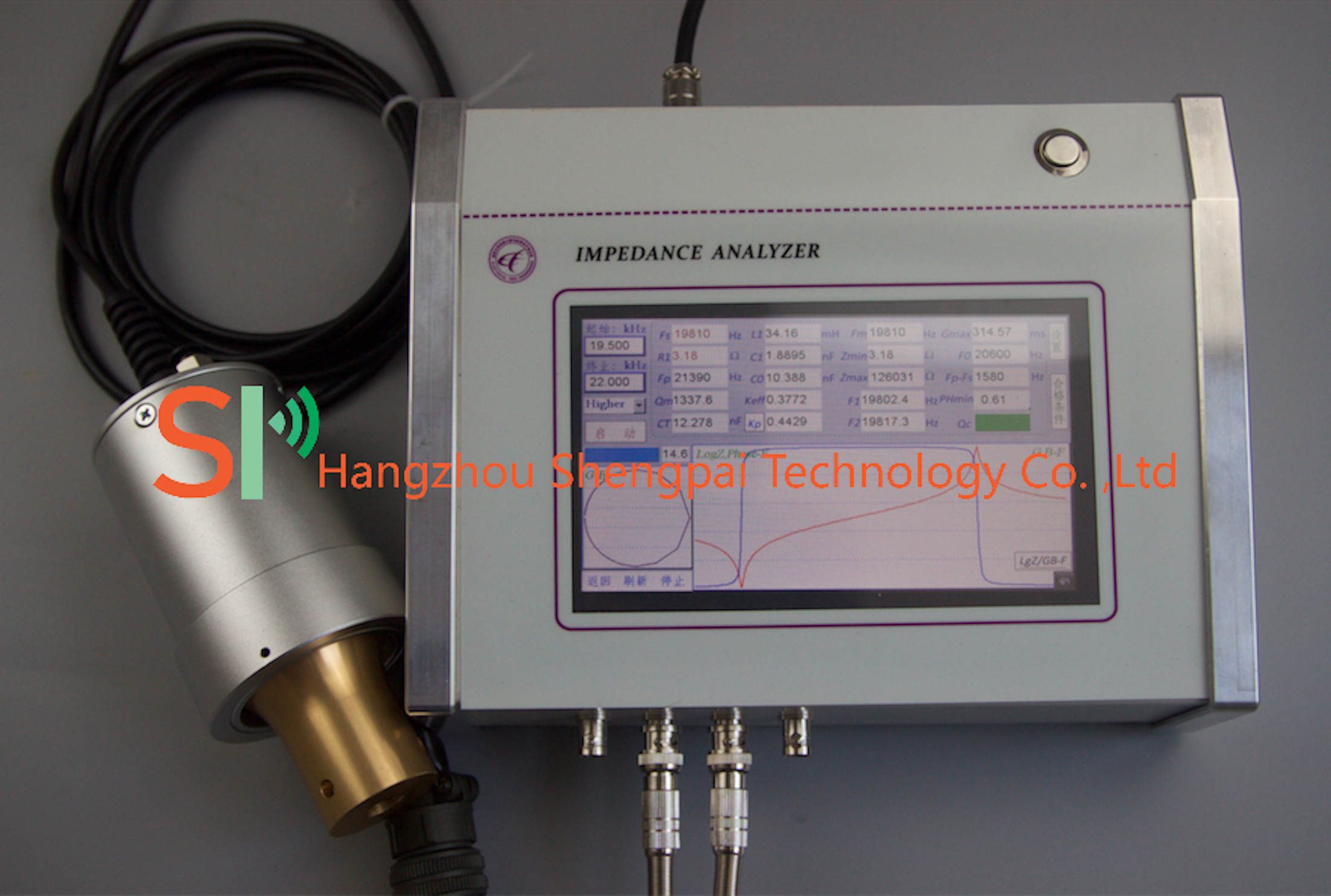 ultrasonic transducer analyzing