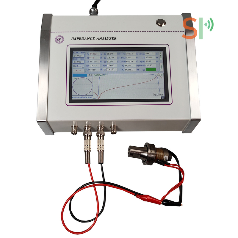 Touchscreen Ultrasonic Impedance Analyzer – High Sensitivity & Low Cost